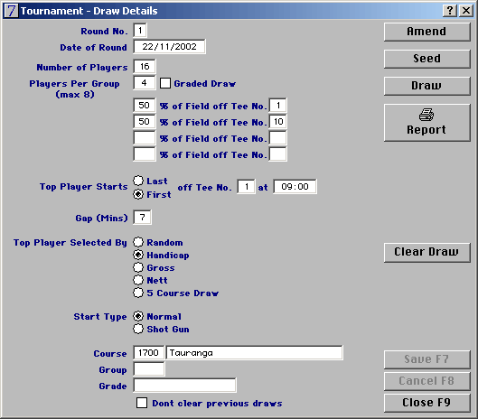 calculate draws